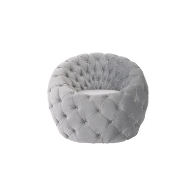 Seating 35" Wide Tufted Barrel Chair