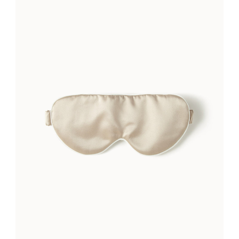 Mulberry Silk Sleeping Mask, Latte