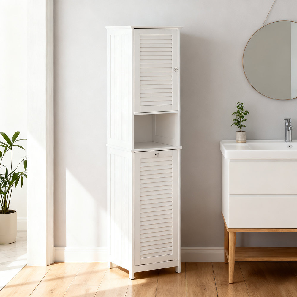 Lyonsdale Mounting / Installation Required Linen Cabinet