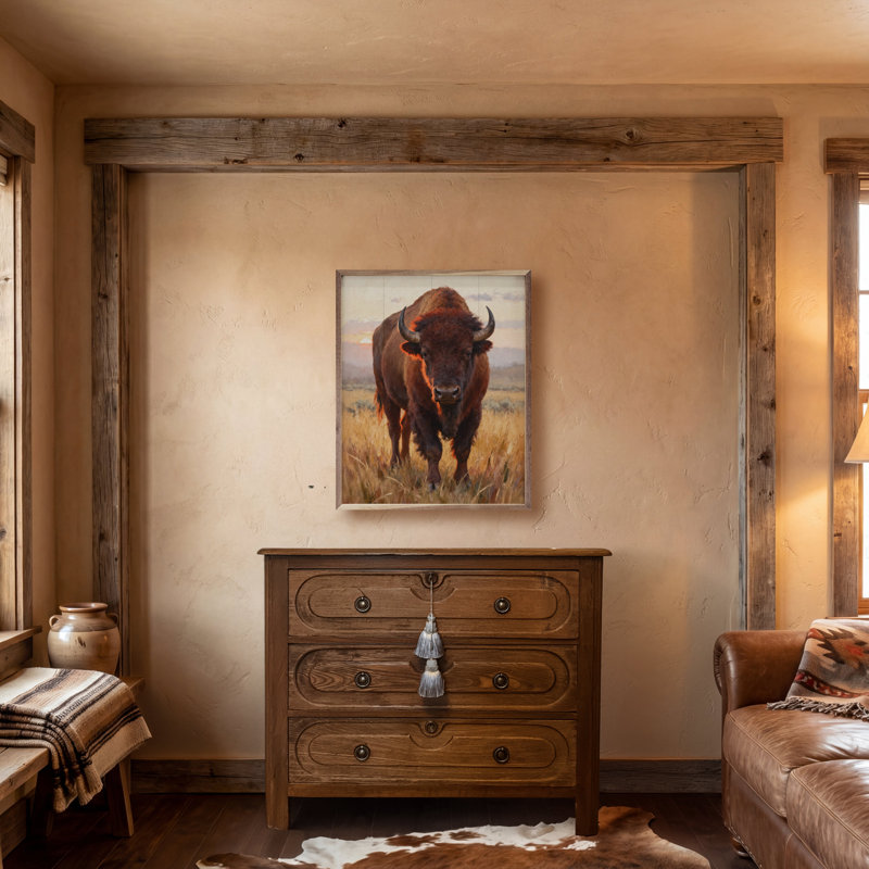 Prairie Giant, 40" H x 32" W