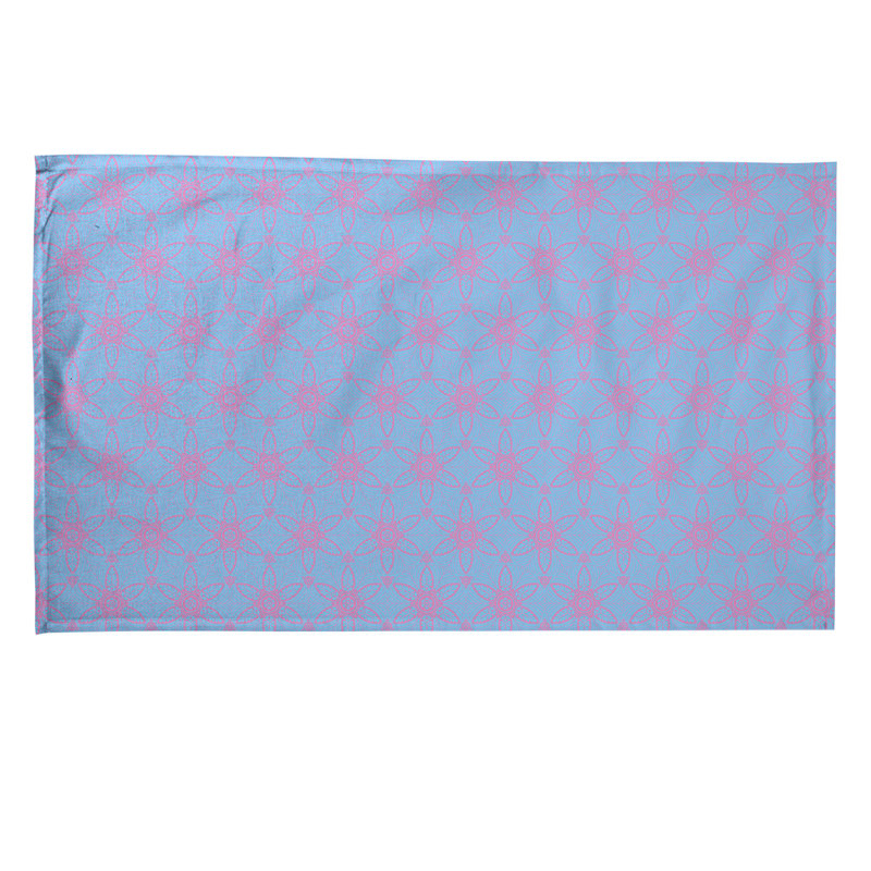 Mcguigan Tea Towel Kitchen Towel, Cotton Twill, Blue/Pink
