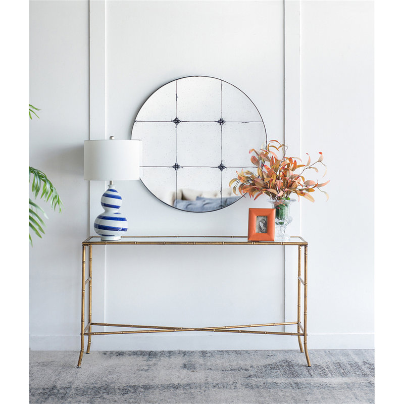 Miroir mural rond