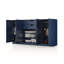 Buffet 65% avec portes Shaker, 2 tiroirs et tablettes réglables Palace Imports-161567301
