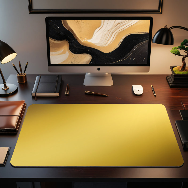 Polyester Desk Pad, 31.5x15.5