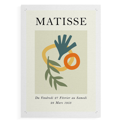Matisse CCLXXX Framed Print -Canvas Print Only - NOT FRAMED