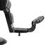 Fauteuil de massage inclinable électrique en cuir