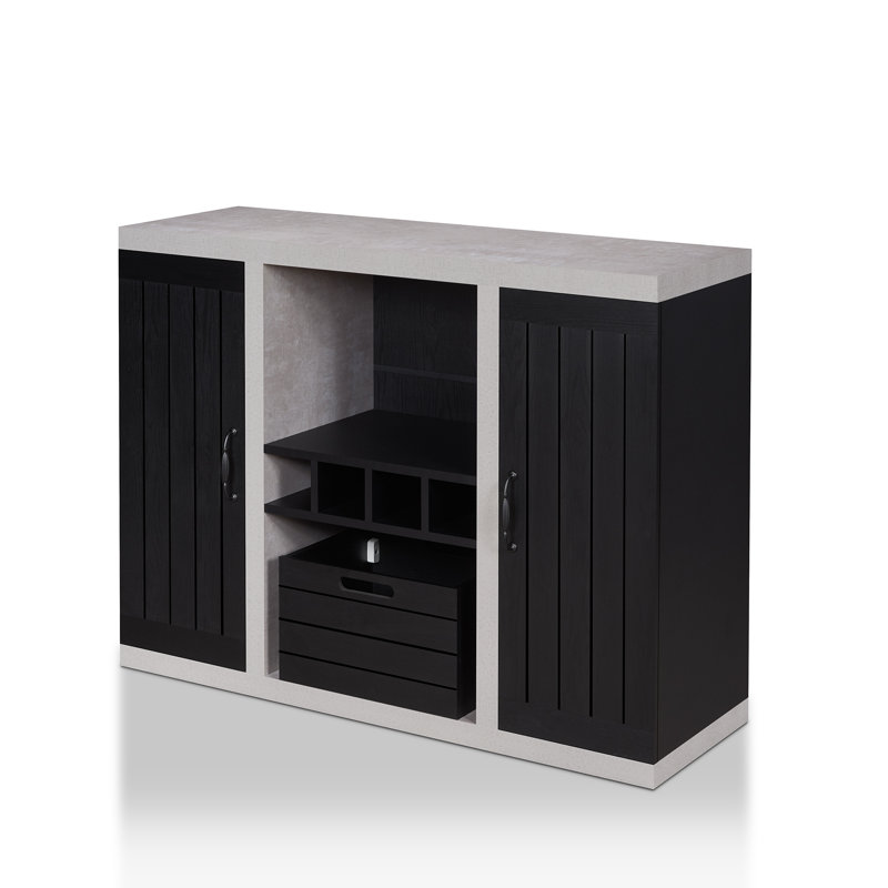 Heffernan 120cm Sideboard, Black