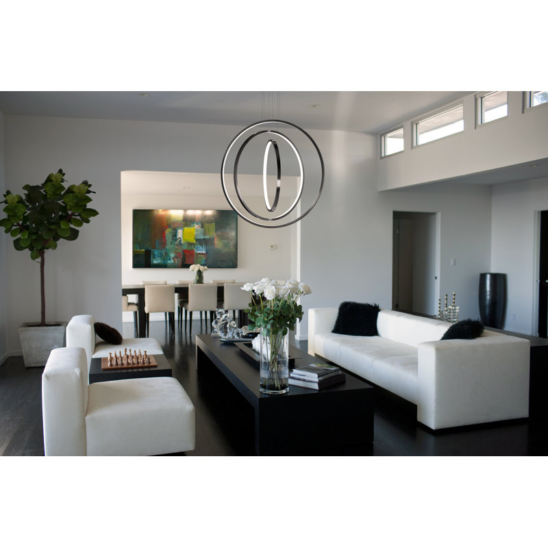 Jerrold 3 - Light Dimmable LED Globe Chandelier