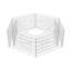 VidaXL Gabion Panier hexagonal, pot en Gabion en acier galvanisé, lit surélevé Gabion pour le jardin, capacité de charge élevée-299438700