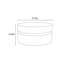 Table basse simple de style nordique