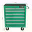 Chariot à outils multifonctionnel avec 7 roulettes - Vert-121650038