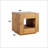 Oak Finish End Table