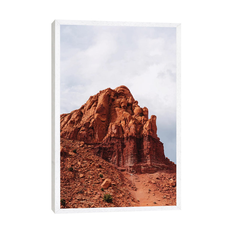 Abiquiu VI by Bethany Young - Print on Canvas, White Framed, 152.4cm H x 101.6cm W x 3.81cm D