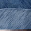 Tapis écologiques tissés à la main en laine tissée à la main - Ronde | Couleur bleue | Conception solide | Tapis de salon, chambre à coucher-71857334