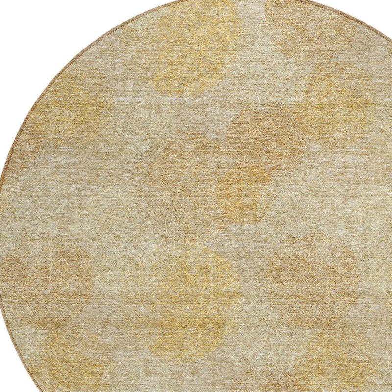 Tapis intérieur lavable à pois 8 po