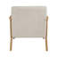 Chaise d'appoint rembourrée avec coussin-317353422