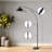 Bynaker 78.4'' Arched/Arc Floor Lamp with metal shade-638183823