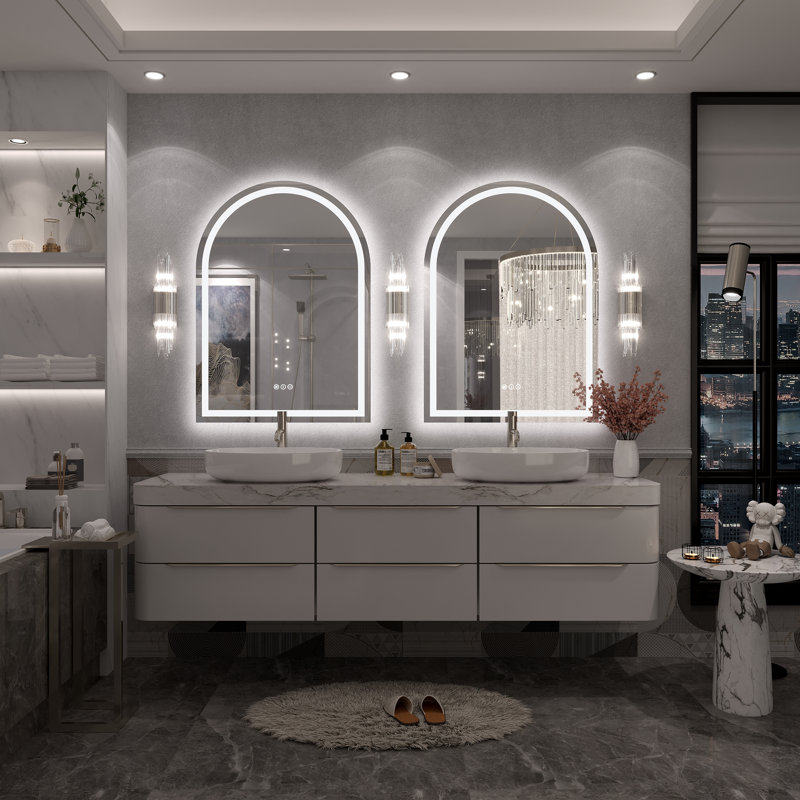 Miroir de salle de bain Molly, 36 po x 26 po