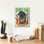 «Beer Dogs 5» par Mary Urban, art mural sur toile, 12 po x 16 po