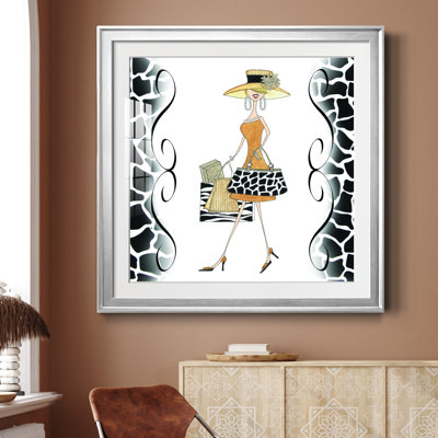 " Swanky Shopper Gal "