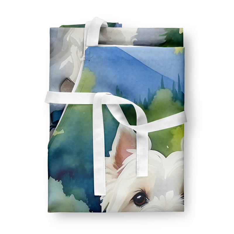 Tablier Westie Spring Path