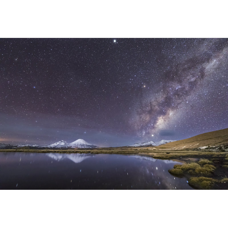 Milky Way - Photographie sur toile tendue, H 8 po x l 12 po