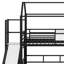 Lit mezzanine en métal avec glissade, escalier et tablettes de rangement-1547028050-1558783213