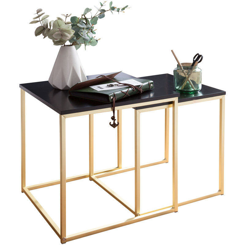 Crandell Frame Coffee Table, Gold