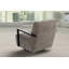 Fauteuil pivotant moderne Linea Collection - Gris