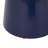 Serenita Outdoor Iron Side Tables With Flared Design, Set Of 2 , Navy Blue-1816468855