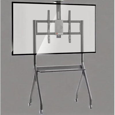 JYXCN Interactive Whiteboard Mobile Stand | 42-75 Inch, Silent Roll Technology,Design for Classroom Home Office
