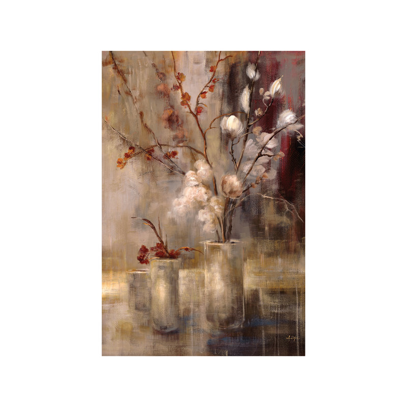 Floral by Simon Addyman - Wrapped Canvas Painting, 101.6 cm H x 66.04 cm W x 3.175 cm D
