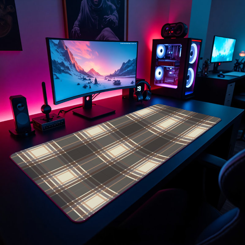 Polyester Desk Pad, 23.6x13.8