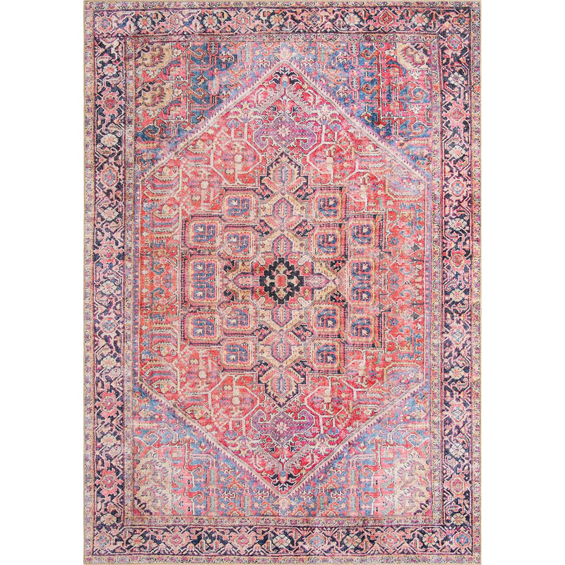 Mauri Chenille Oriental Indoor Rug, Rectangle 7'6" x 10'6"