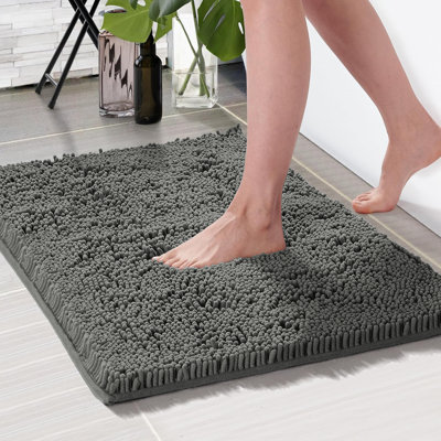 Chenille Non-Slip Non-Slip Bath Mat