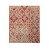 Distressed Homage Hand Knotted Wool Floral Area Rug