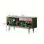 Buffet en bois massif vert 59,06 "