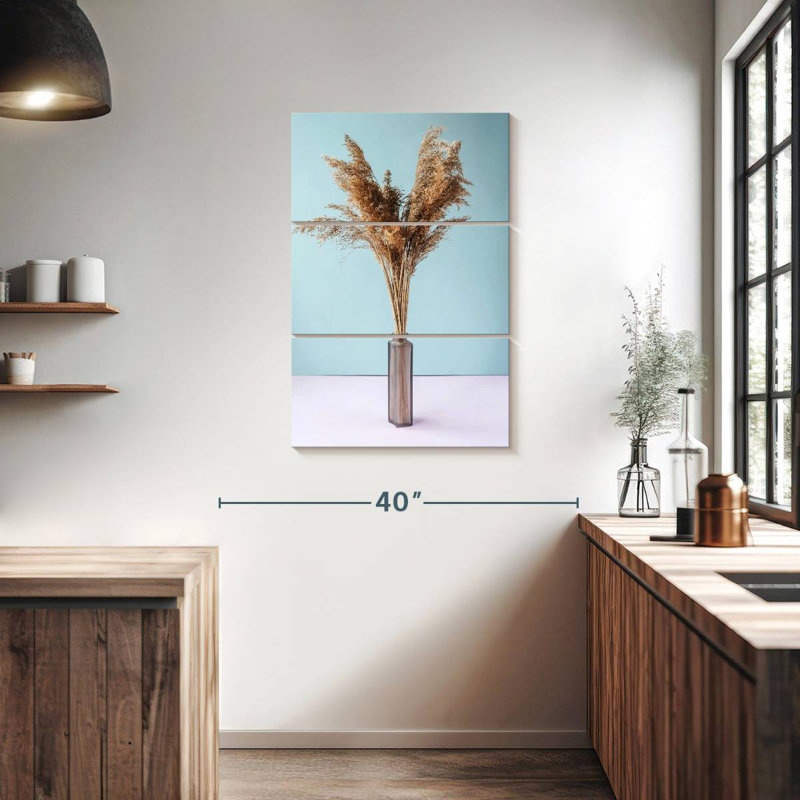 Herbe Harnek Boho Pampas, H 38 po x l 24 po
