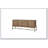 Metal Base Latte Sideboard