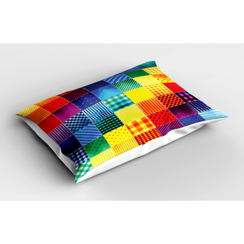 Polyester Geometric Sham Set, Twin