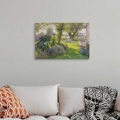 " Tea Under The Great Oak, 1991 " by Timothy Easton Painting Print