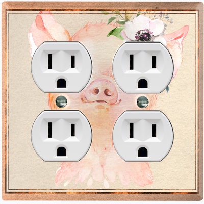 2 - Gang Rocker Standard Wall Plate