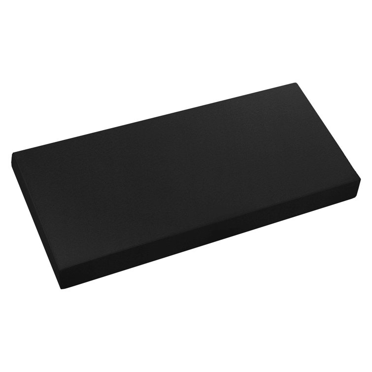 4''H Custom Size Bench Cushion For Indoor/Outdoor with Premium 75D High-Resilience Foam