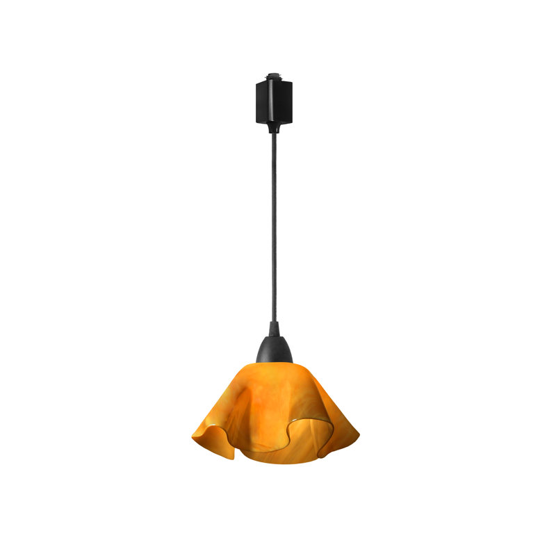 Luminaire suspendu Dale, Petit, Noir, Beige champagne, brun clair et blanc