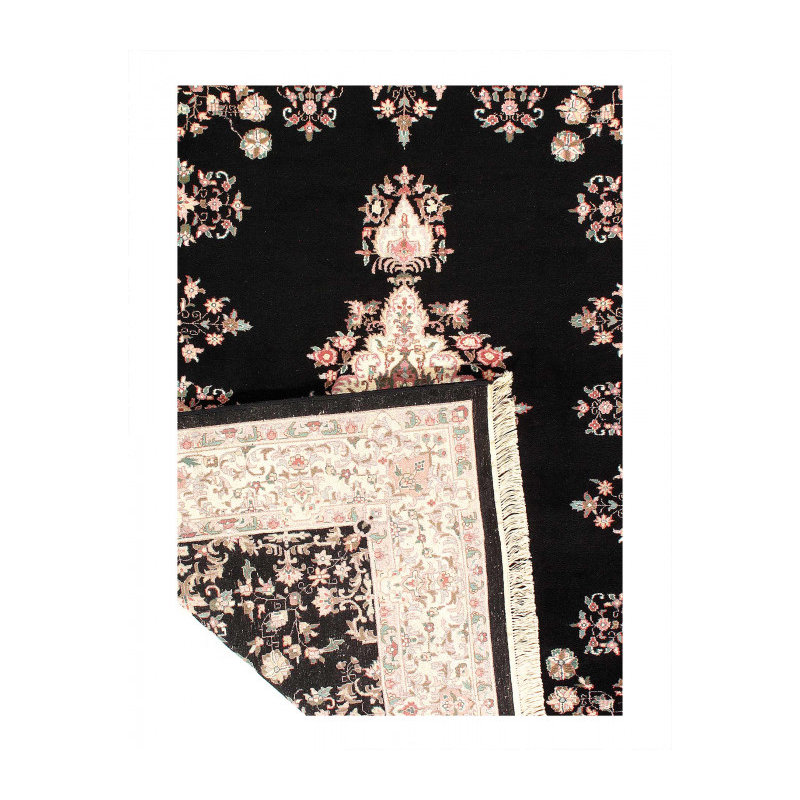 Fine Hand knotted Persian Kerman design 7'7'' X 9'8''