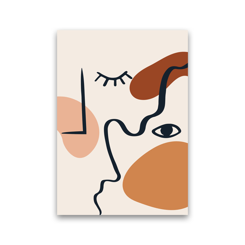 Abstract Lines - Print, No Framed, 84cm H x 60cm W x 1cm D