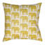 Housse et insert de coussin extérieur carré Lolita Elephant Elephant-26994455-26994476