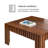 Alba Solid Wood Coffee Table