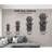 Metal Mashaallah Islamic Wall Art and Decor with Arabic Calligraphy for Muslim Home Decoration-88694341-88694342