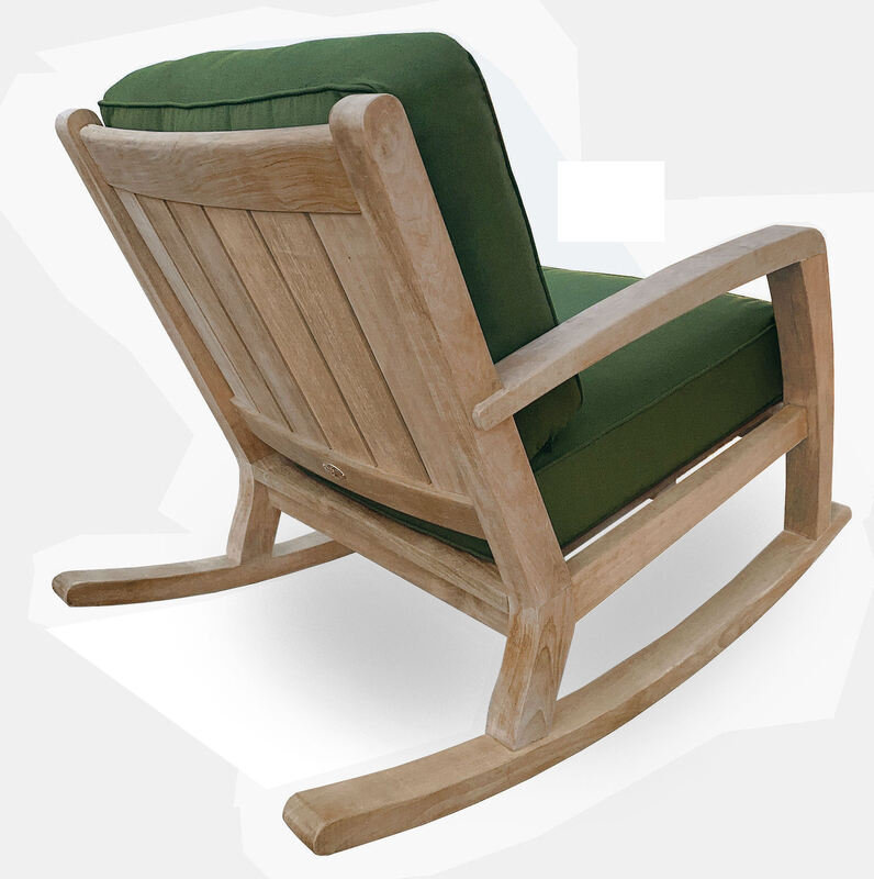 Chaise berçante d'extérieur Somerset, Vert foncé